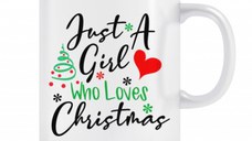Cana personalizata Love Christmas