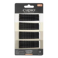 Agrafe de par Cupio - Negre ondulate 6 cm - 1