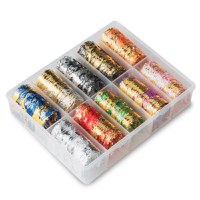 Dantela de unghii Shiny Lace set 10 - 1