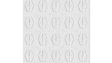 Decor de unghii transparent - Plus