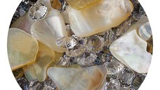 Decor unghii forme diverse opal colorate