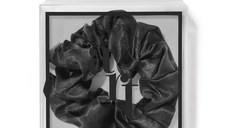 Elastic pentru par satinat Cupio ART - Black