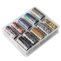 Folie de transfer set 10 Exotic Animal Print - 1