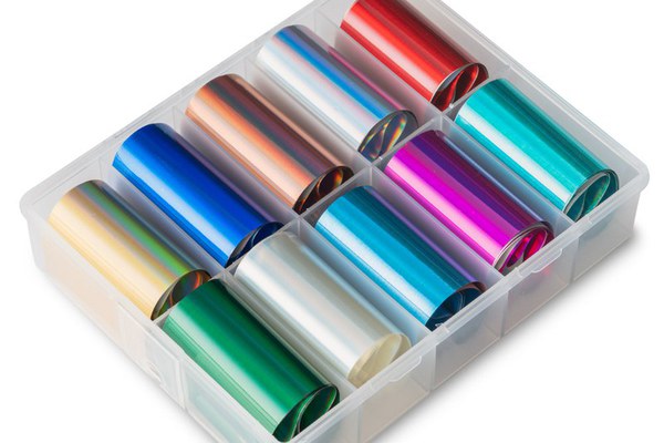 Folie de transfer set 10 Holographic Color