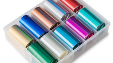 Folie de transfer set 10 Holographic Color
