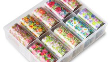 Folie de transfer set 10 Romantic Flower