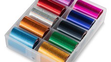 Folii de transfer set 10 Big Holo Effect