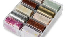 Folii de transfer set 10 Wood & Marbles