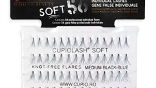 Gene false individuale SOFT Blue/Black - medii