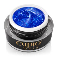 Glitter Neon Builder Gel Cupio - Blue Energy 15ml - 1