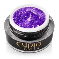Glitter Neon Builder Gel Cupio - Purple Madness 15ml - 1