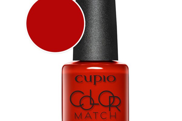 Lac de unghii Cupio Color Match - Hot Red 15ml