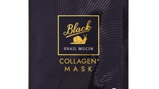 Masca de fata Glamfox - Black Snail Mucin Collagen