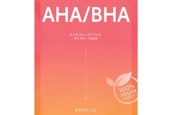 Masca tip servetel vegana exfolianta cu AHA si BHA 23g