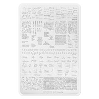 Matrita stampila Cupio Master Design - Art Words - 1