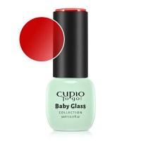 Oja semipermanenta Baby Glass Collection - Luminous Red 5ml - 1