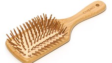 Perie dreptunghiulara din lemn pentru par Cupio Top Hair