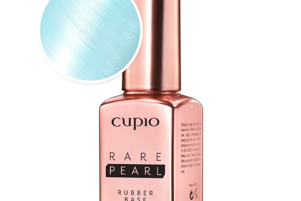 Rubber Base Rare Pearl - Coral Blue 15ml