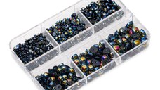 Set perlute unghii Black AB