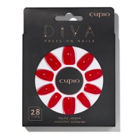 Set unghii false Cupio Diva - Bright Red - 1