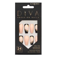 Set unghii false Cupio Diva - Luxury Black - 1