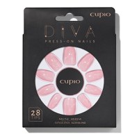 Set unghii false Cupio Diva - White Marble - 1