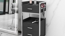 Ucenic salon WL-T089B - negru & argintiu