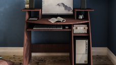 Birou Pc Skm 4 Ro Wenge