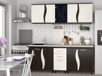 Bucatarie CIP3S - C1 Wenge + Alb Hacienda - 1
