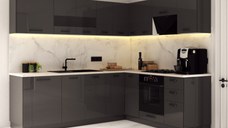 Bucatarie Daria colt V2, Antracit