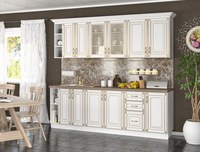 Bucatarie Imperia Ms Alb 2.4m MDF - 1