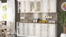 Bucatarie Imperia Ms Alb 2.4m MDF