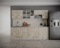 Bucatarie Karina, 260 x 32   60 x 200 cm, Marmura - 1