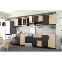 Bucatarie Paula S Wenge + Mesteacan - 1