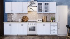 BUCATARIE PROVENCE RO 2.6M MDF, ALB