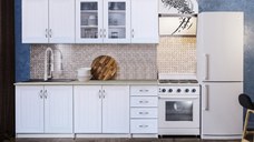 Bucatarie Provence RO 2m MDF, Alb