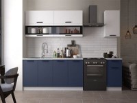 Bucatarie Tehno New MDF 2.0m Ultramarin - 1