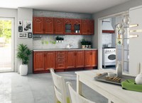 Bucatarie Tiulpan MDF 2.6m Calvados Cu Blat Intreg - 1