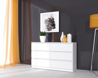 Comoda MP6 6Sertare, Alb - 1