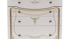 Comoda Olesia Alb 91x44x85 cm