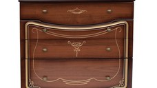 Comoda Olesia Nuc 91x44x85 cm