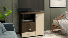 Comoda TV Viva 1 UA Wenge cu Mesteacan