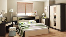 Dormitor Basia Combi Wenge  Kiruna