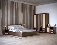 Dormitor Palermo Wenge Mesteacan - 1