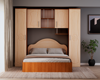 Dormitor Tineret Mdf Cires Mesteacan - 1