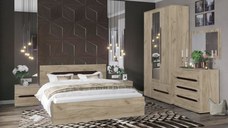 Dormitor Valencia Dulap 3 Usi Stejar k002