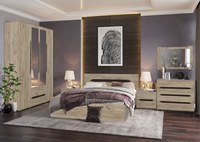 Dormitor Valencia Dulap 4 Usi Stejar K002 - 1