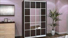 Dressing 2 Usi Glisante Wenge 170x60x200 cm