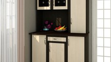 Dulap 120 PAL Wenge Mesteacan 121x33 60x197 cm