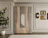 Dulap 3U S Sonoma Truffe 120x50x198 cm - 1